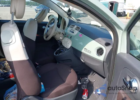 2012 Fiat 500 Pop из США, поврежденный, VIN 3C3CFFAR9CT209860